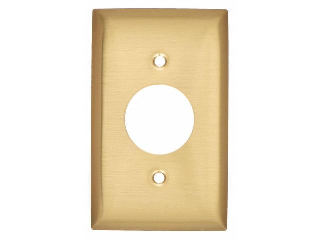 Photos - Chandelier / Lamp Hubbell WIRING DEVICE-KELLEMS SB7 Single Receptacle Wall Plates and Box Co 