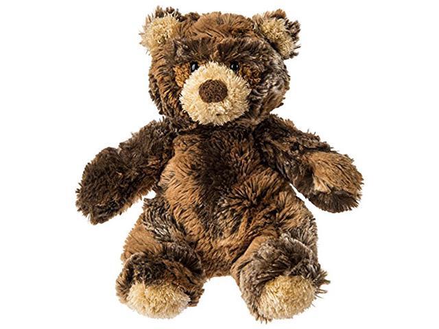 Mary Meyer Fab Fuzz Little Haystack Brown Two-Tone Bear Plush Toy, 8-Inch