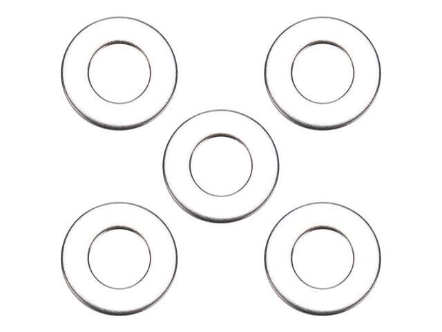 110pcs Imperial Standard Stainless Steel Flat Washer Plain Washers Assortment Kit Hardware Tools with Box