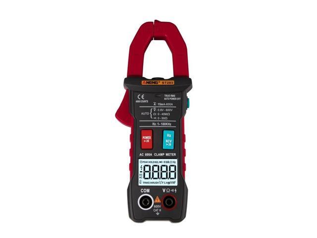 ANENG ST203 4000 Counts Full Intelligent Automatic Range True RMS Digital Multimeter Clamp Meter AC/DC Voltage NCV Resistance Auto Range Flashlight...