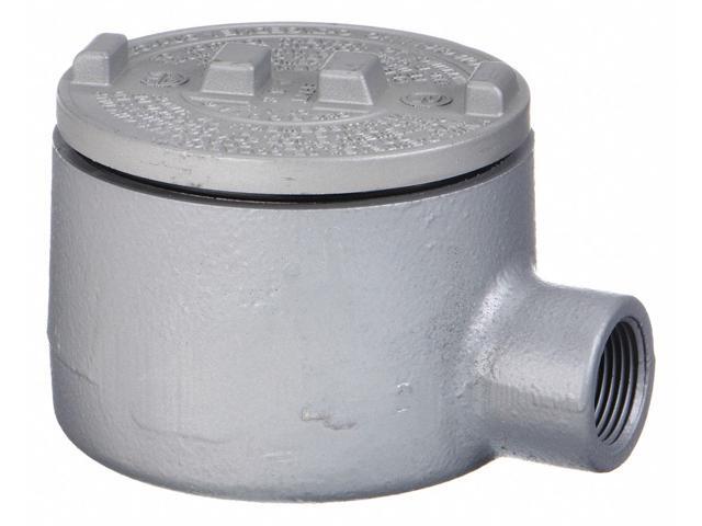 APPLETON ELECTRIC GRE75 Conduit Outlet Body,Iron,E
