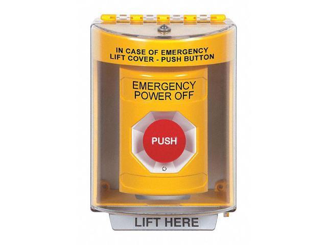 Photos - Other for repair SAFETY TECHNOLOGY INTERNATIONAL SS2271PO-EN Emergency Power Off Push