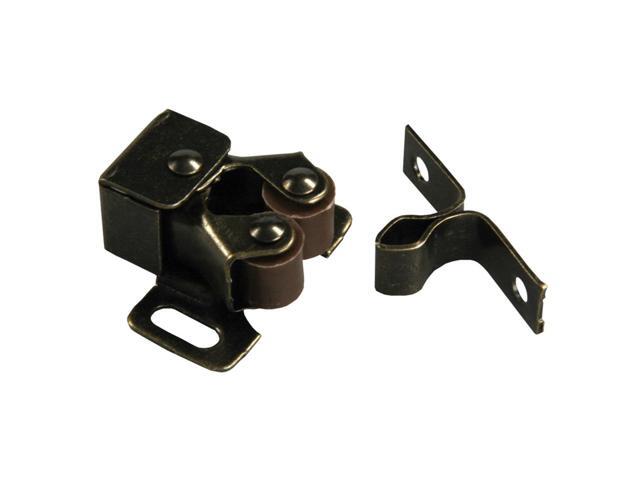 JR PRODUCTS 70235 JR Products 70235 Double Roller Cabinet Catch with Prong