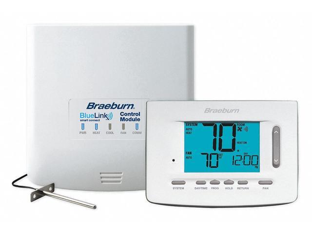 Universal Programmable Wireless Thermostat Kit - for Systems up to 3 Heat/ 2 Cool