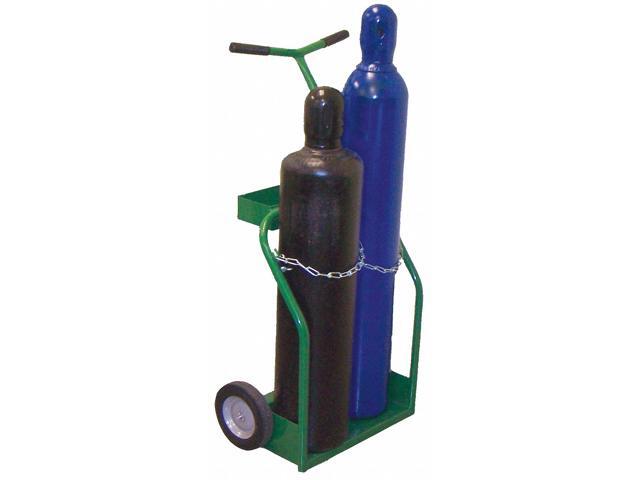 SAFTCART 935-8S Welding Cylinder Truck,2 Cyl,250 lb.