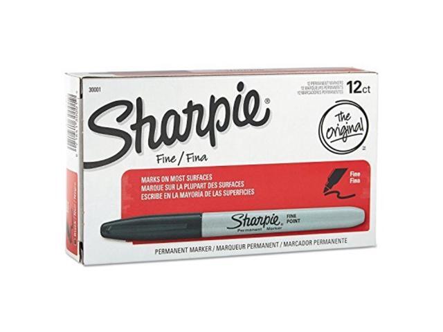 Sharpie 30001EA, Fine Point Permanent Marker, Black, 1 Each.