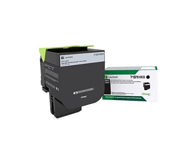 Lexmark 71b10k0 Unison Toner, 3,000 Page-Yield, Black 71B10K0