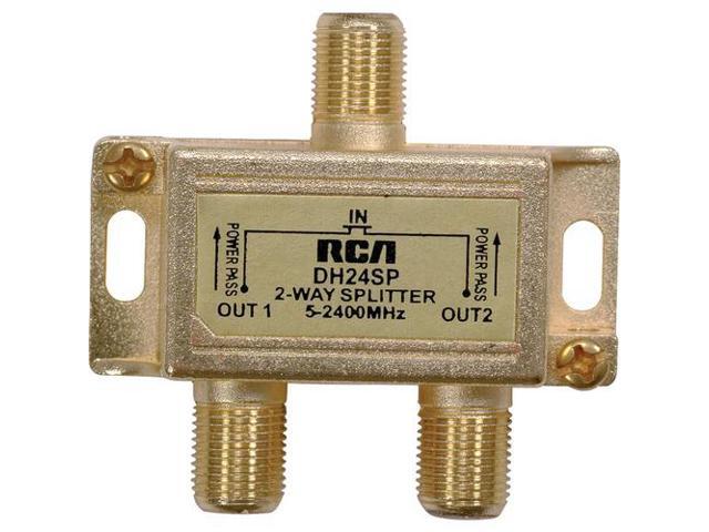 Audiovox 2-Way RCA Digital Plus Signal Splitter - 2-way - 2.4GHz - image 11