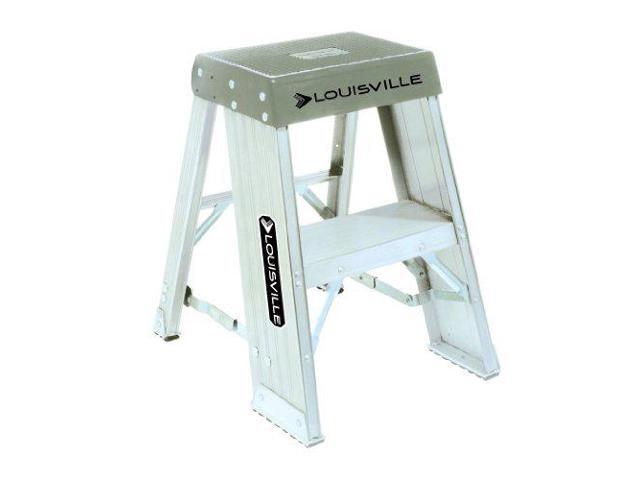 Louisville Ladder AY8002 Louisville Ay8000 Extra Heavy Duty Step Stand 300 Lb 6 in 2 Black White