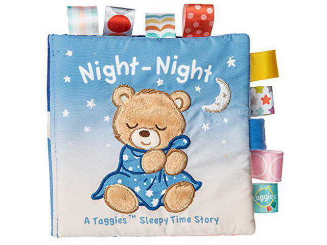 Taggies Starry Night Teddy Soft Book, 6x6 Inch (Pack of 1)