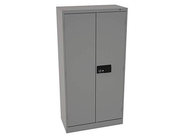 Strge cab Med gry Elec Lock 18inDx72inH