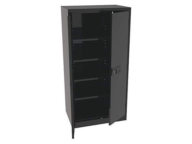 Storage cab Blk 36inWx24inD Double Door