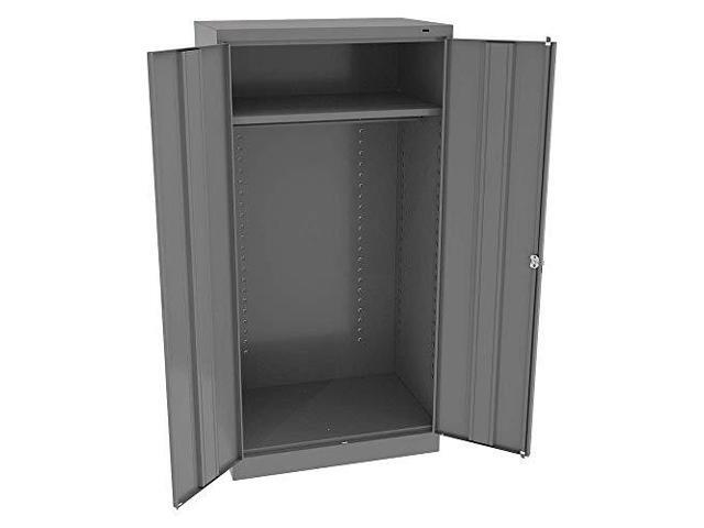 Wardrobe Strge cab Med gry 150 lb 24inD