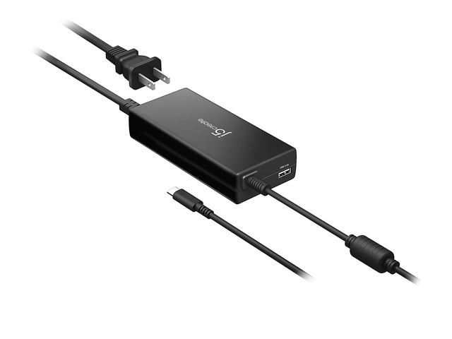 USB Type C PD 100W Fast Charger for MacBook Pro, Chromebook, Laptop, Notebook, Tablet, Android, and iOS Smartphones (JUP2290)