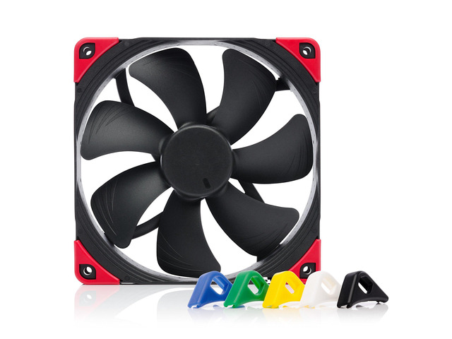NF-A14 PWM chromax. Black. swap, High-Performance Quiet Fan 140mm High Airflow, Low Noise, 25mm Thick Fan, for PC and Electronics Cooling,...