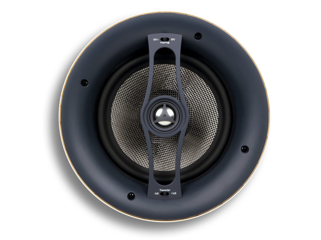 R-8C Reference 8-Inch 2-Way in-Ceiling Speaker, Round, Each, White 9.5-Inch Cutout, Home Theater, 8' Carbon-Glass Woofer and 1' Aimable...