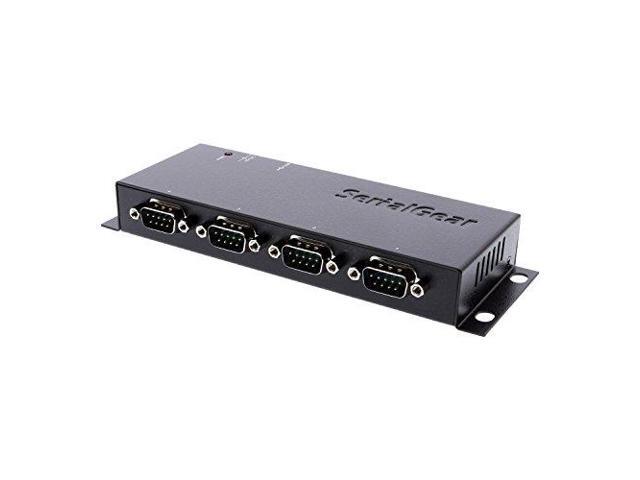 SERIALGEAR USB to Serial 4-Port DB-9 RS-232 Adapter with FTDI Chipset