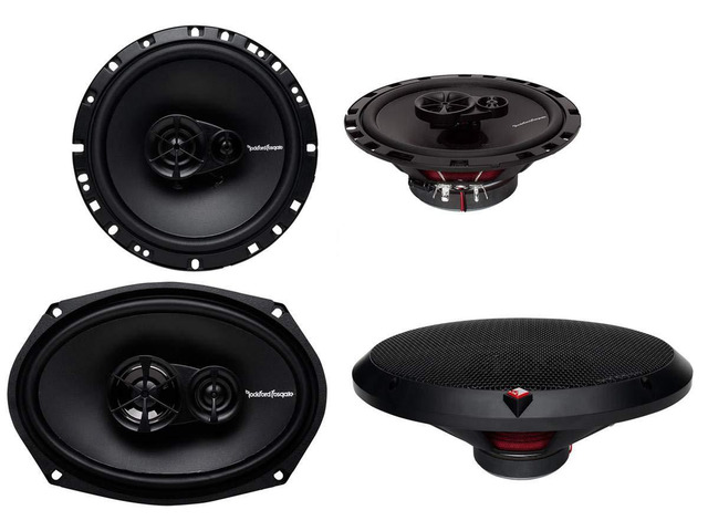 R169X3 6x9 260W 3 Way + R165X3 6.5' 3 Way Car Speakers Coaxial