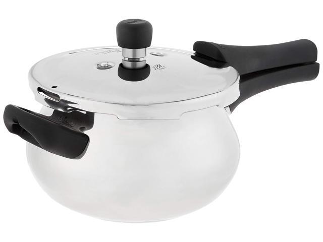 Prestige Deluxe Stainless Steel Mini Handi Pressure cooker, 33-Liter