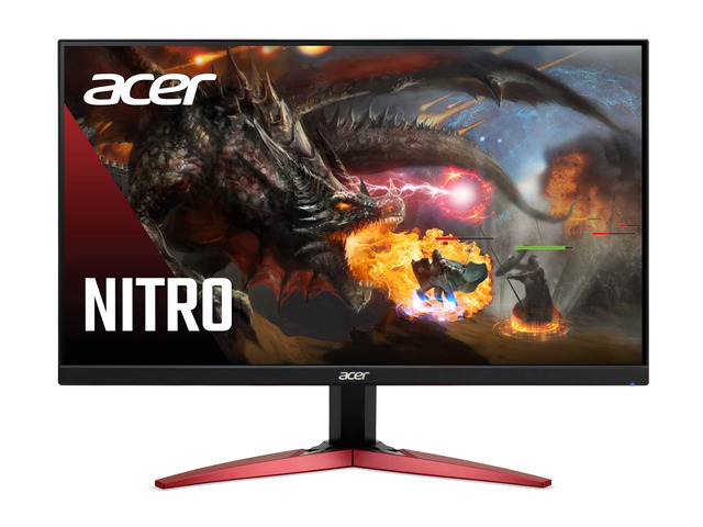 Nitro 23.8in FHD 1920x1080 180Hz Gaming Monitor KG241Y Sbiip 1ms, AMD FreeSync Premium, 2xHDMI, DisplayPort, VESA Mountable, Bluelight Filter,...