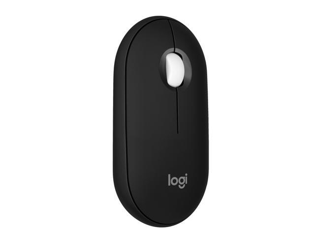 Logitech Pebble Mouse 2 M350s Slim Bluetooth Wireless Mouse Portable Lightweight Customizable Button Quiet Clicks Easy-Switch for Windows.