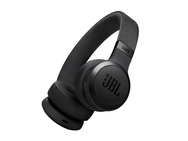 Live 670NC Wireless On-Ear Headphones, Adaptive NC - Black Bluetooth Headphones With Surround Sound, up to 65H Battery Life, Fast Charging,...