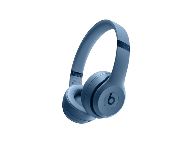 Beats Solo 4 - Wireless Bluetooth On-Ear Headphones Apple & Android Compatible Up to 50 Hours of Battery Life - Slate Blue
