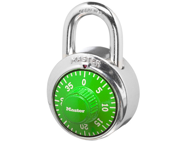 1505D Locker Lock Combination Padlock, 1 Pack, Colors May Vary