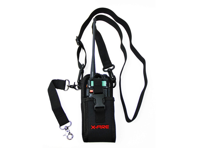 X-Fire Radio Strap Washable Firefighter Ems Portable Radio Shoulder/Duty Belt Holder W/Anti-Sway Strap