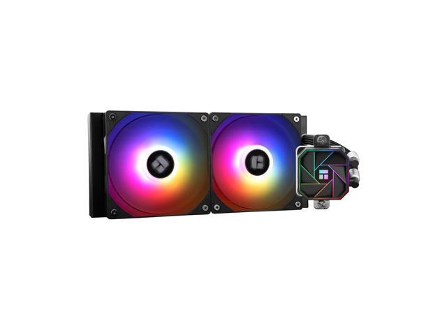 Thermalright Aqua Elite 240 V3 Aio CPU Cooler 240 Liquid Cooling Row ARGB PWM Cooler Fans for Intel LGA1150/1151/1155/1156/1200/2011/1700...