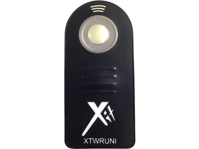 Xit XTWRUNI Wireless Universal Remote Control for Canon/Nikon/Sony/Olympus and Pentax DSLR Cameras (Black)