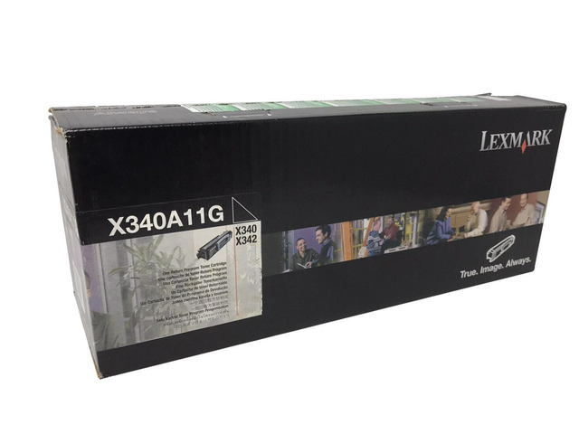 Lexmark X340A11G Toner Cartridge, Black - in Retail Packaging