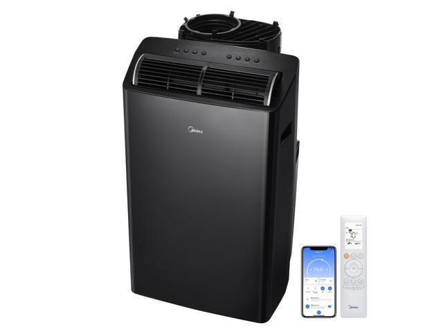 Midea Duo 14 000 BTU (12 000 BTU SACC) High Efficiency Inverter Ultra Quiet Portable Air Conditioner with Heat up to 550 Sq. Ft. Works with.