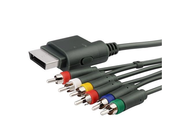 Mcbazel HDTV HD AV RCA Component Cable Cord For Xbox 360 / XBOX 360 Slim