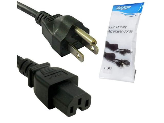 6ft AC Power Cord Compatible with HP 8121-0973 Procurve 3500 Series Network Switch J8692A J8693A J9148A 2620 Mains Cable, Black