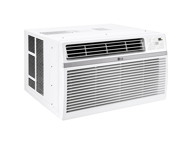 LG LW1224RD 12 000 Window Air Conditioner 115V 550 Sq. Ft. (22' x 25' Room Size) Quiet Operation Electronic Control with Remote 3 Cooling & Fan...