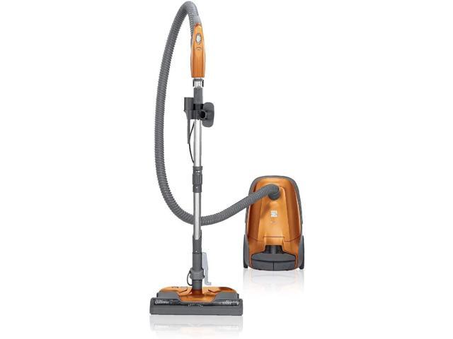 Kenmore 81214 200 Series Pet Friendly Lightweight Bagged Canister Vacuum with HEPA, 2 Motor System, and 3 Cleaning Tools-Orange