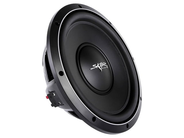 VS-12 D4 12' 1000W Max Power Dual 4 Ohm Shallow Mount Car Subwoofer