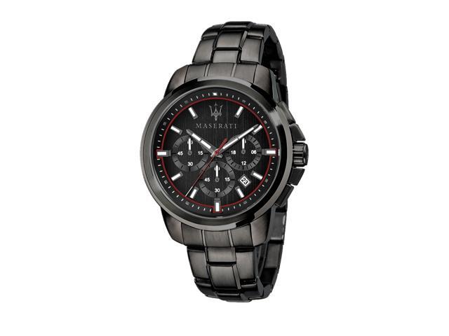 Maserati Successo Limited Edition Chronograph Stainless Steel Black Dial Quartz R8873621027 Men'S Watch