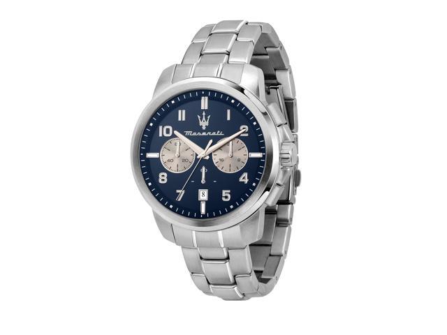Maserati Successo Limited Edition Chronograph Stainless Steel Blue Dial Quartz R8873621029 Men'S Watch