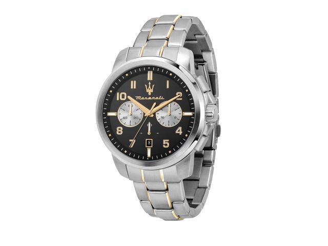 Maserati Successo Limited Edition Chronograph Stainless Steel Black Dial Quartz R8873621028 Men'S Watch