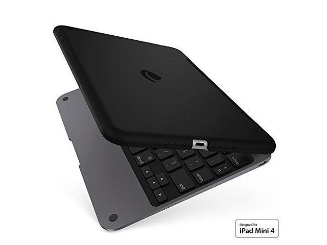 Incipio ClamCase Pro Keyboard/Cover Case for iPad mini 4 - Black Smoke
