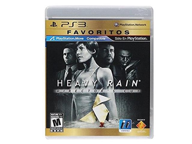 playstation 3 heavy rain directors cut favoritos spanish/english edition