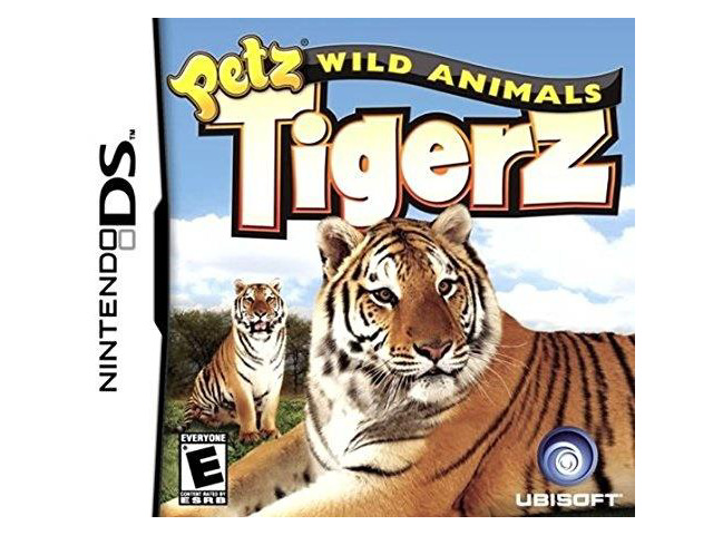 petz wild animals tigerz nintendo ds