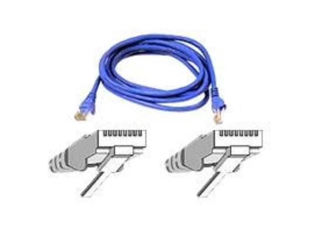 UPC 722868412657 product image for belkin 25ft fast cat5e blue patch cord snagless | upcitemdb.com