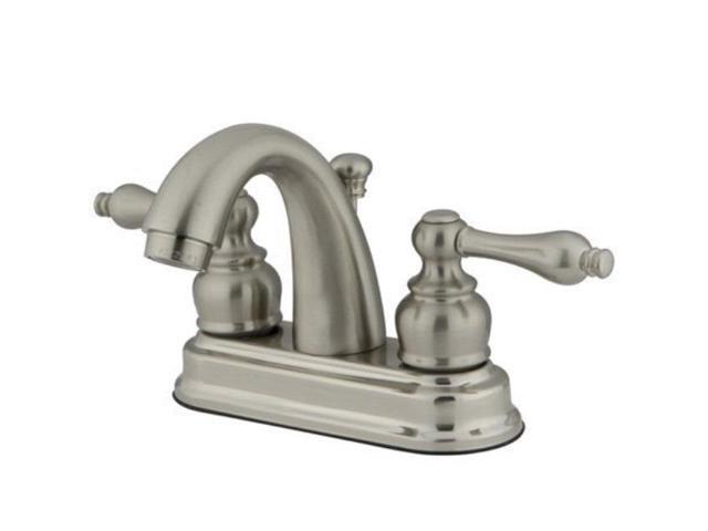 Kingston Brass GKB5618AL Lavatory, Faucet, Satin Nickel