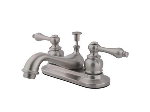 Kingston Brass GKB608AL Lavatory, Faucet, Satin Nickel