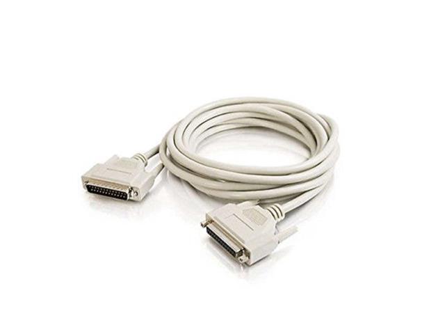 AYA 3Ft (3 Feet) DB25 Male to Female M/F Extension IEEE1284 Parallel Cable UL Certified