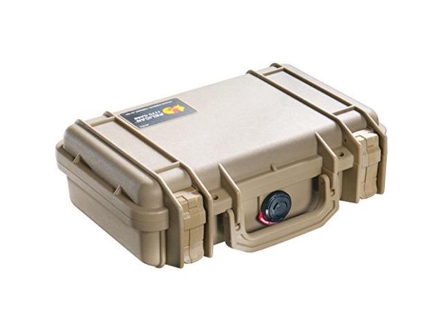 Pelican 1170 Watertight Case w/Lid and Foam, Desert Tan