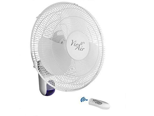 Photos - Other Power Tools vie air 16' plastic wall fan with remote control in white ADIB07GSHX3NX